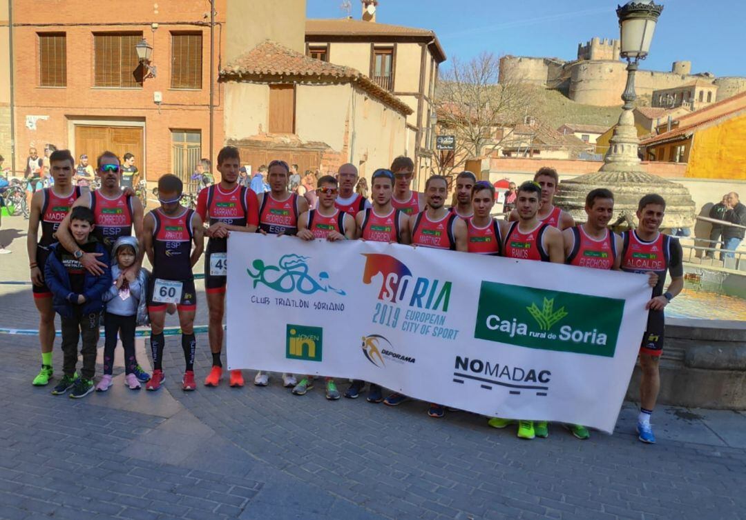 El Triatlón Soriano afronta un intenso mes de marzo para buscar el ascenso a Primera.