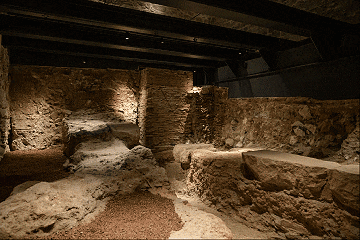 Les restes trobades a la intervenció arqueològica del Gran Hotel Barcino