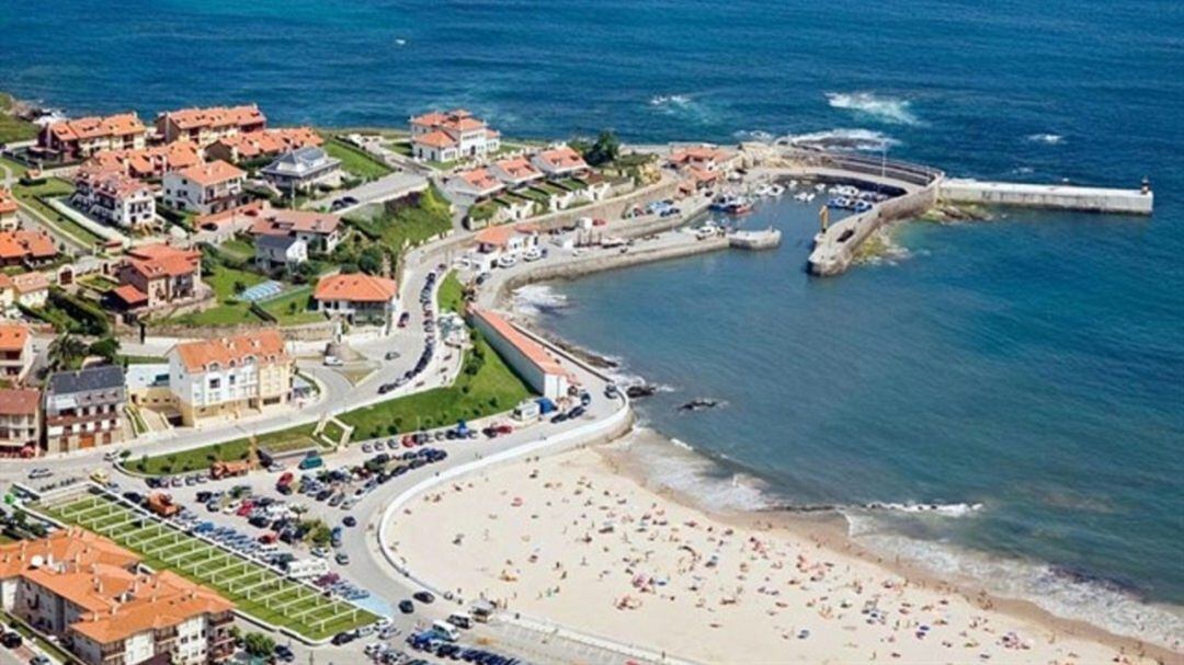 Comillas vista desde arriba.