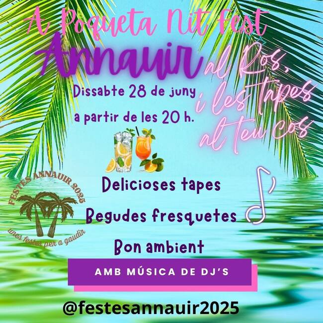 Cartel anunciador del acto