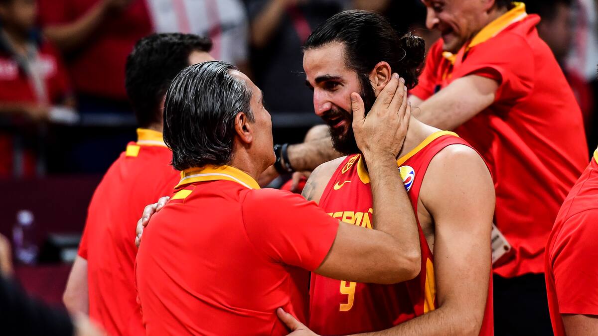 Sergio Scariolo: "Ricky se ha alejado de lo que rodea al juego, pero el baloncesto es una parte de él"