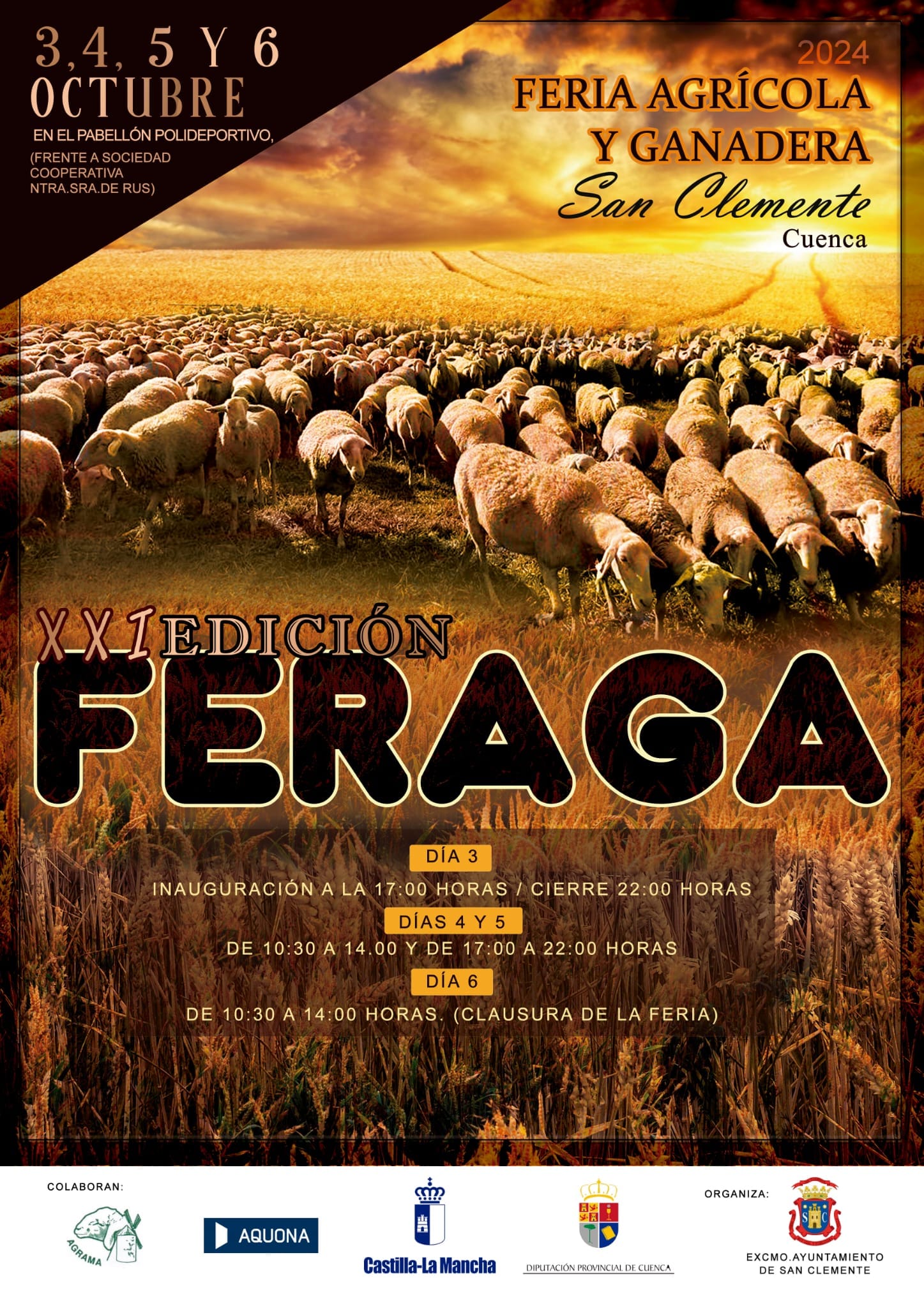 Cartel de FERAGA