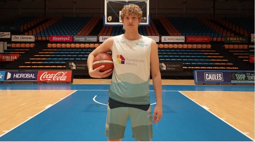 Luis García permetrà poder apujar el nivell dels entrenaments mentre el jove jugador segueix progresant.