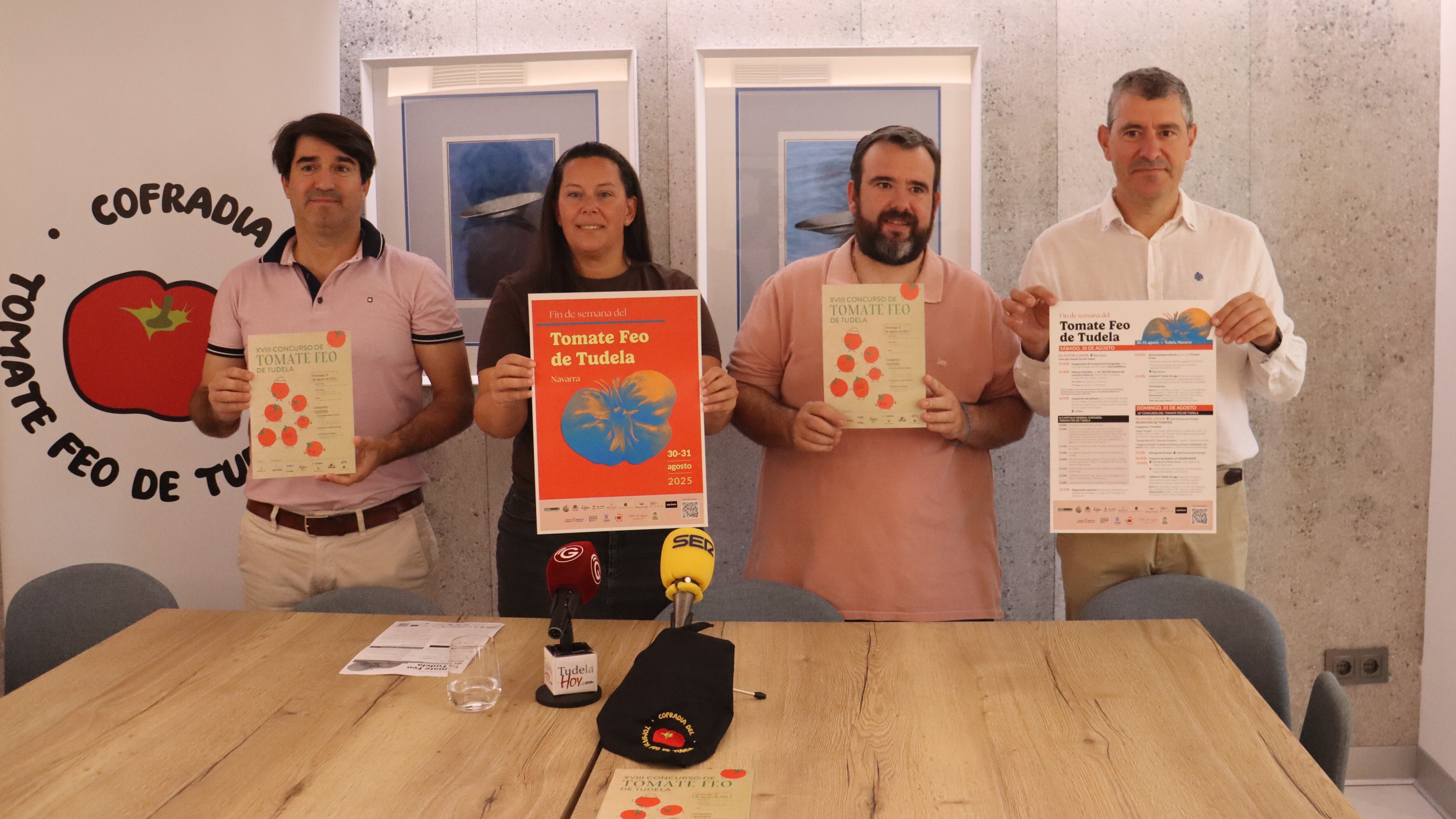 Presentación del programa &quot;Tomate Feo de Tudela&quot;