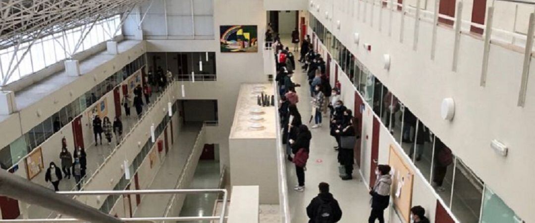 Estudiantes en la UDC