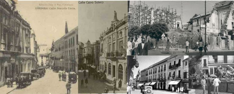 Evolución de la calle Capitulares en los últimos 70 años