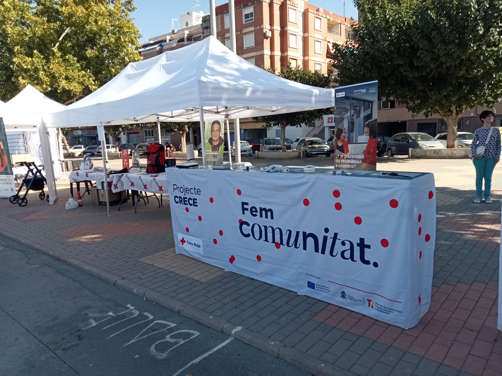 Jornada de Cruz Roja en el recinto ferial