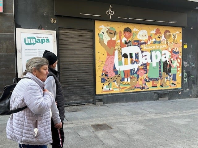 Primera actuación de la campaña &#039;Huesca se pone huapa&#039;