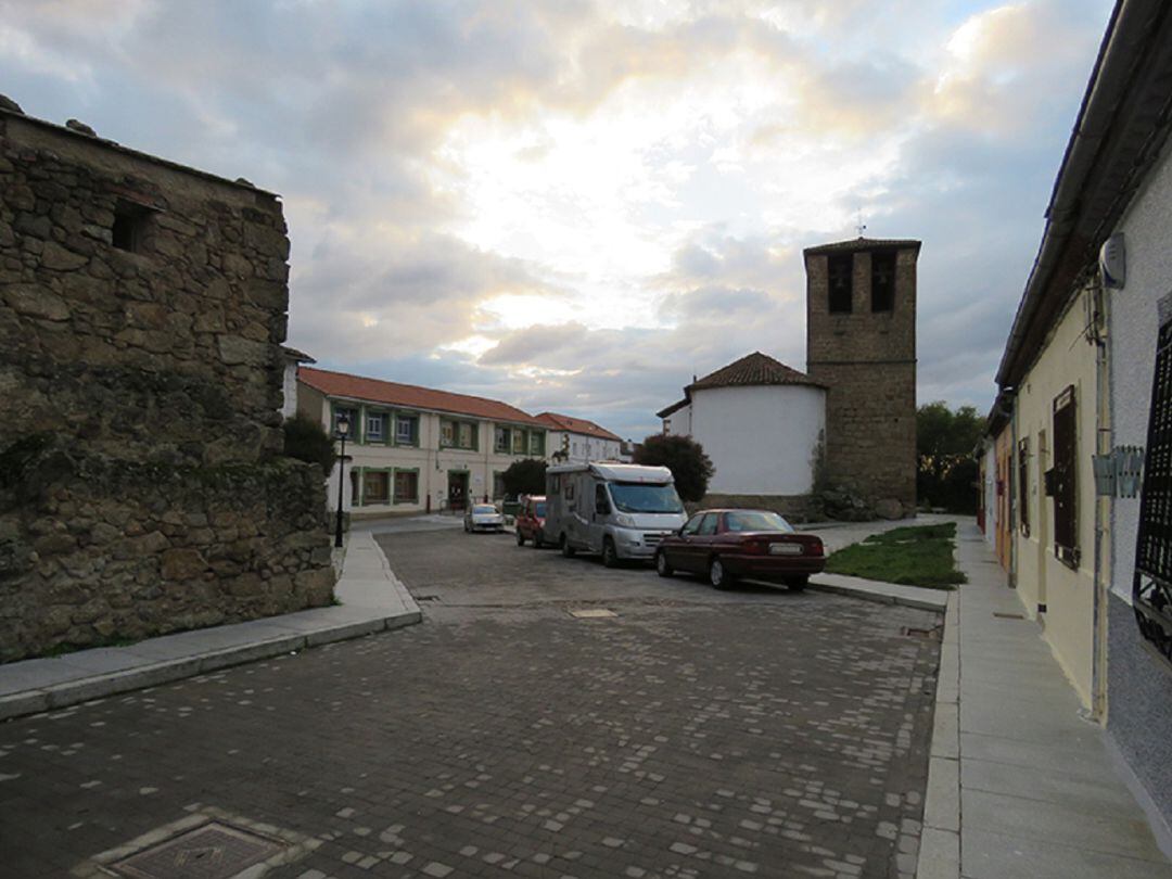 Imagen de la iglesia de Santiago, en el barrio de La Antigua.