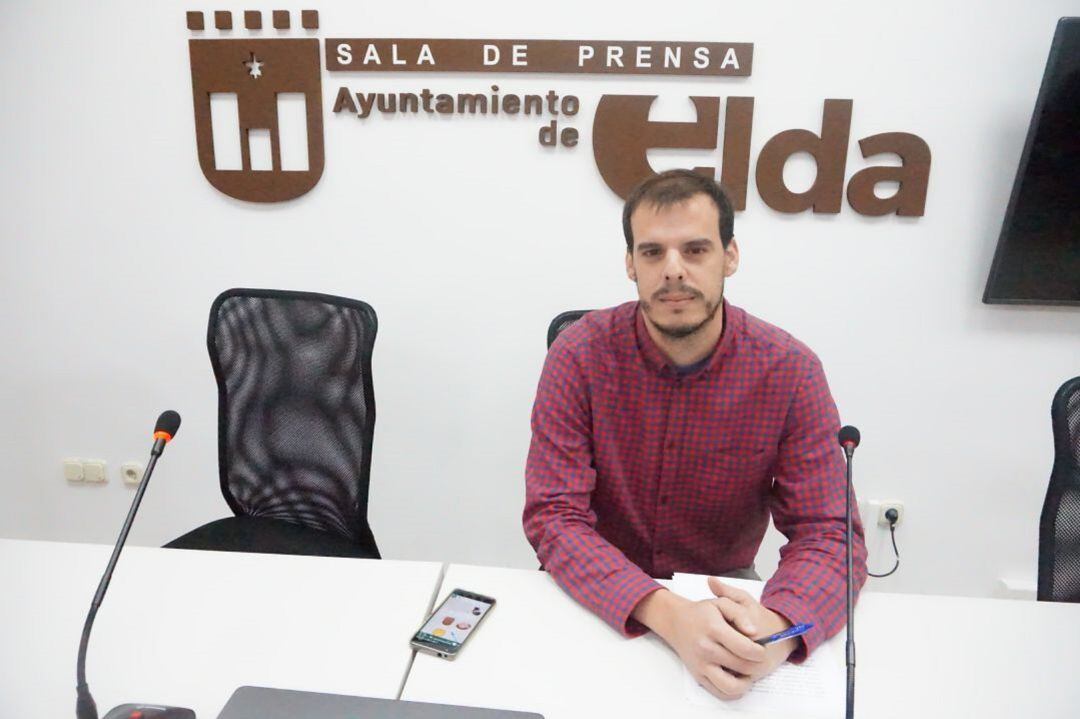 Iñaki Pérez, edil de Esquerra Unida en Elda