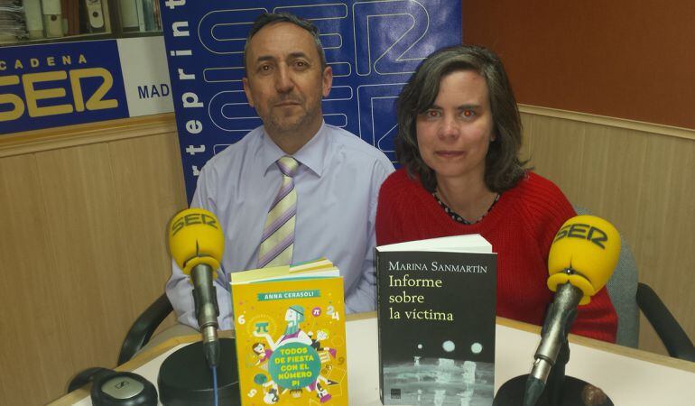 Jose Manuel Contreras y Marina Sanmartin en Rincón Literario