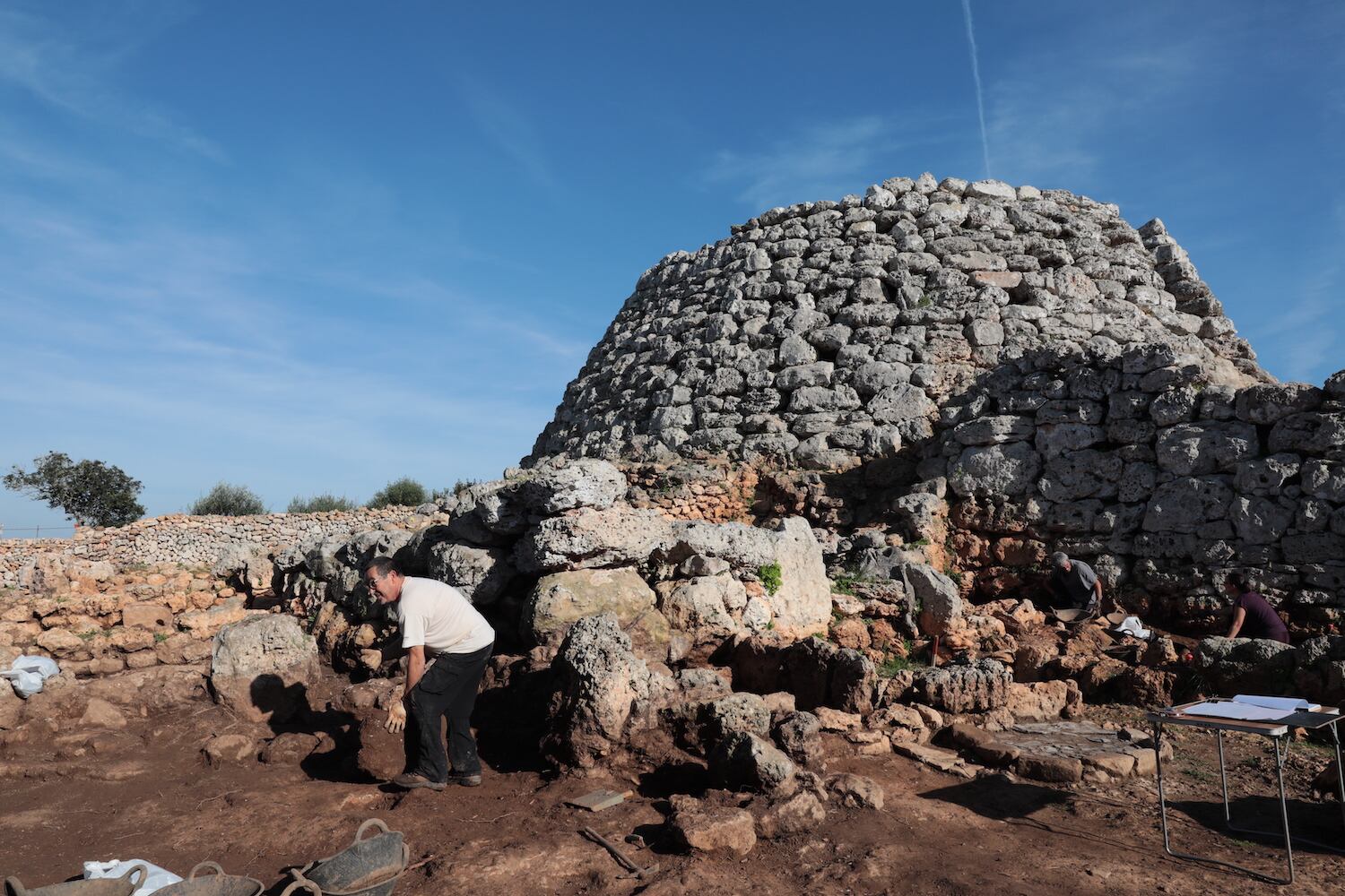 Excavacions a Cornia Nou