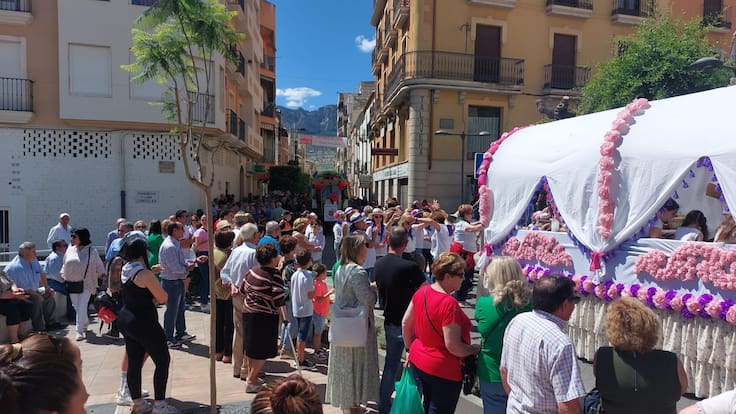 Notable descenso tanto de público como de Carrozas participantes en la Romería de San Isidro de Jódar