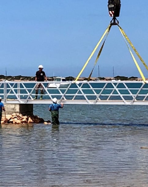 Imagen de archivo de las obras que se ejecutaron en s Estany des Peix