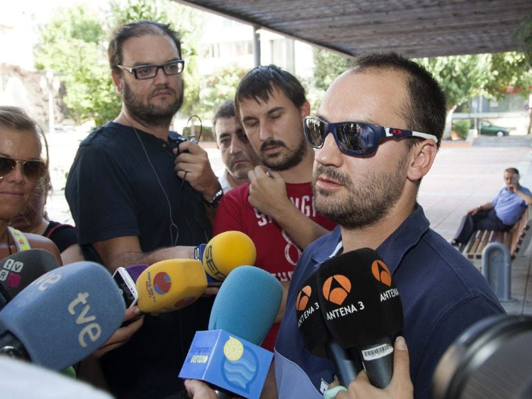 Luis Javier Chamón, el primo y portavoz de la familia de la desaparecida Laura del Hoyo Chamón.