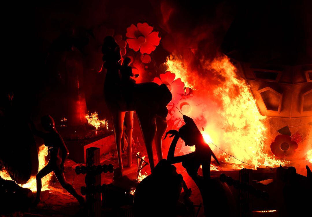 Imagen de la Nit de la Cremà del pasado año