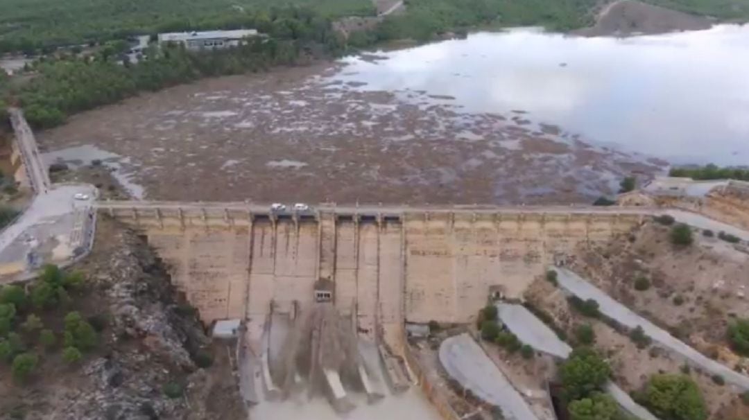 Imagen del embalse de Santomera