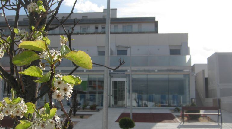 Patio residencia de La Rosaleda