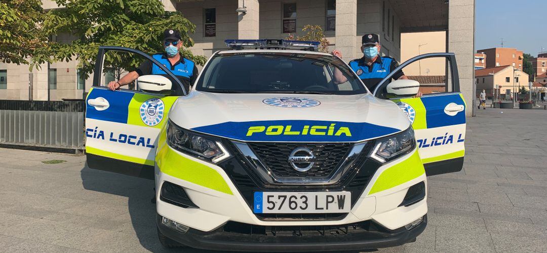 Uno de los nuevos vehículos de la Policía Local de Leganés