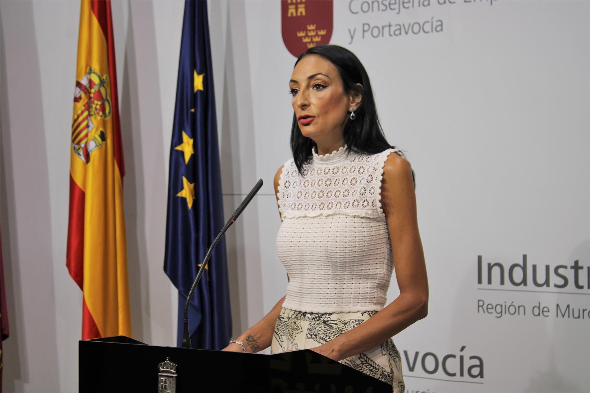 La consejera Valle Miguélez