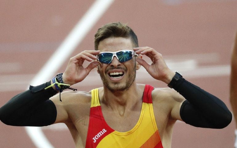 Husillos en el Campeonato Mundial de Atletismo de Londres