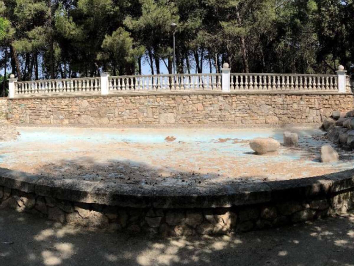 El Ayuntamiento de Fraga remodelará el estanque de La Pinada tres décadas después