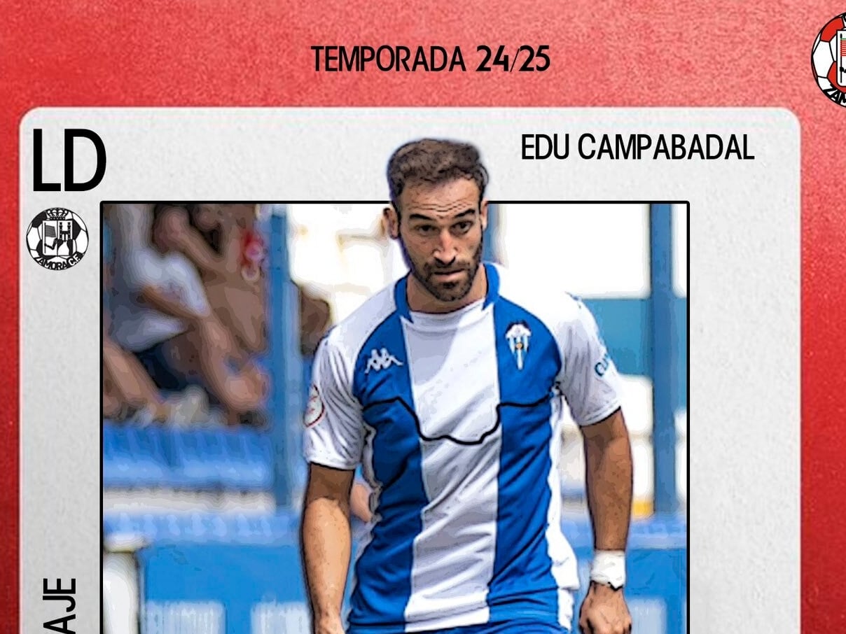 Eduard Campabadal, primer fichaje del Zamora CF