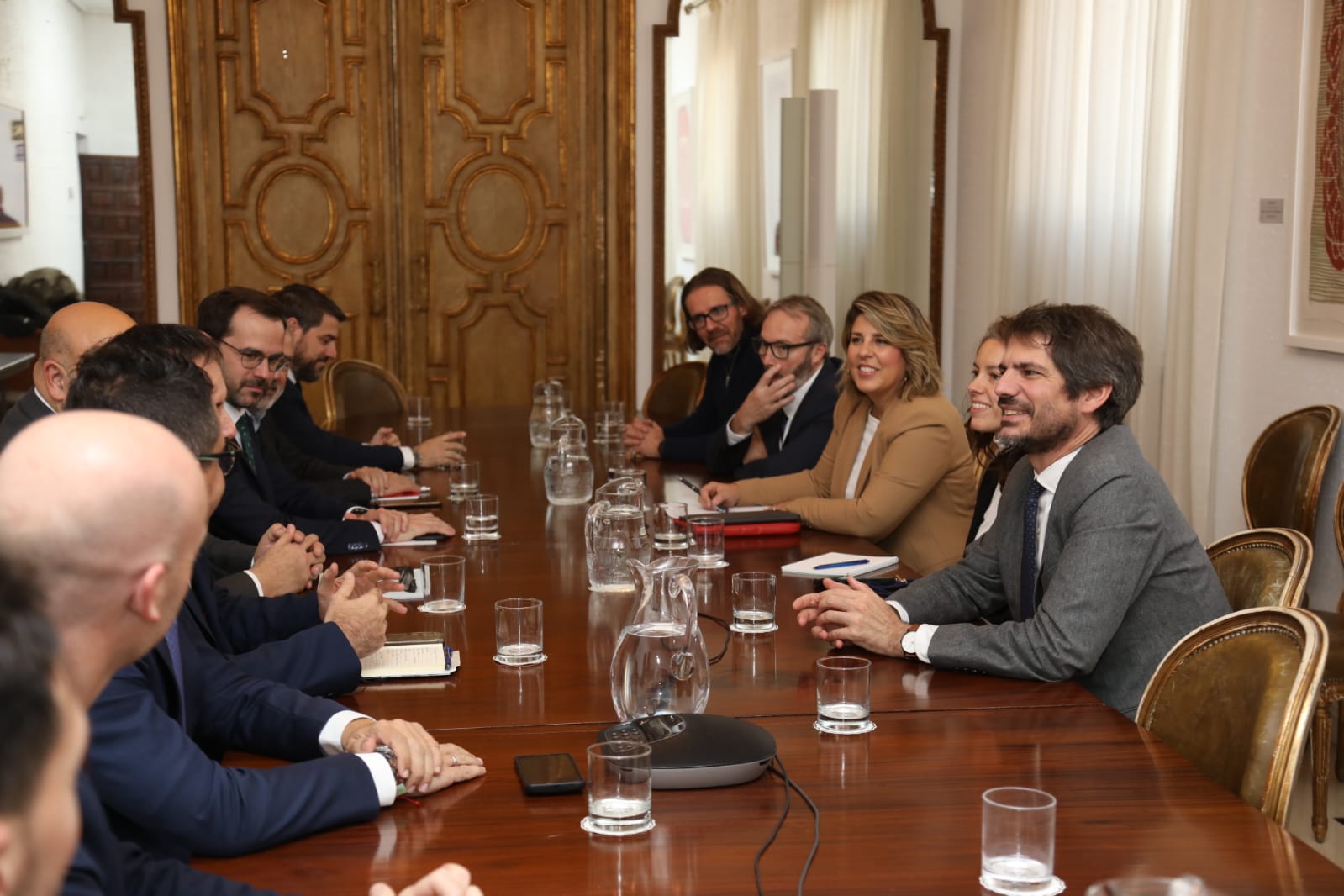 Los alcaldes de la ciudades fortificadas, entre las que está Cartagena, se reúnen con el Ministro Ernest Urtasun para avanzar en la candidatura de la UNESCO