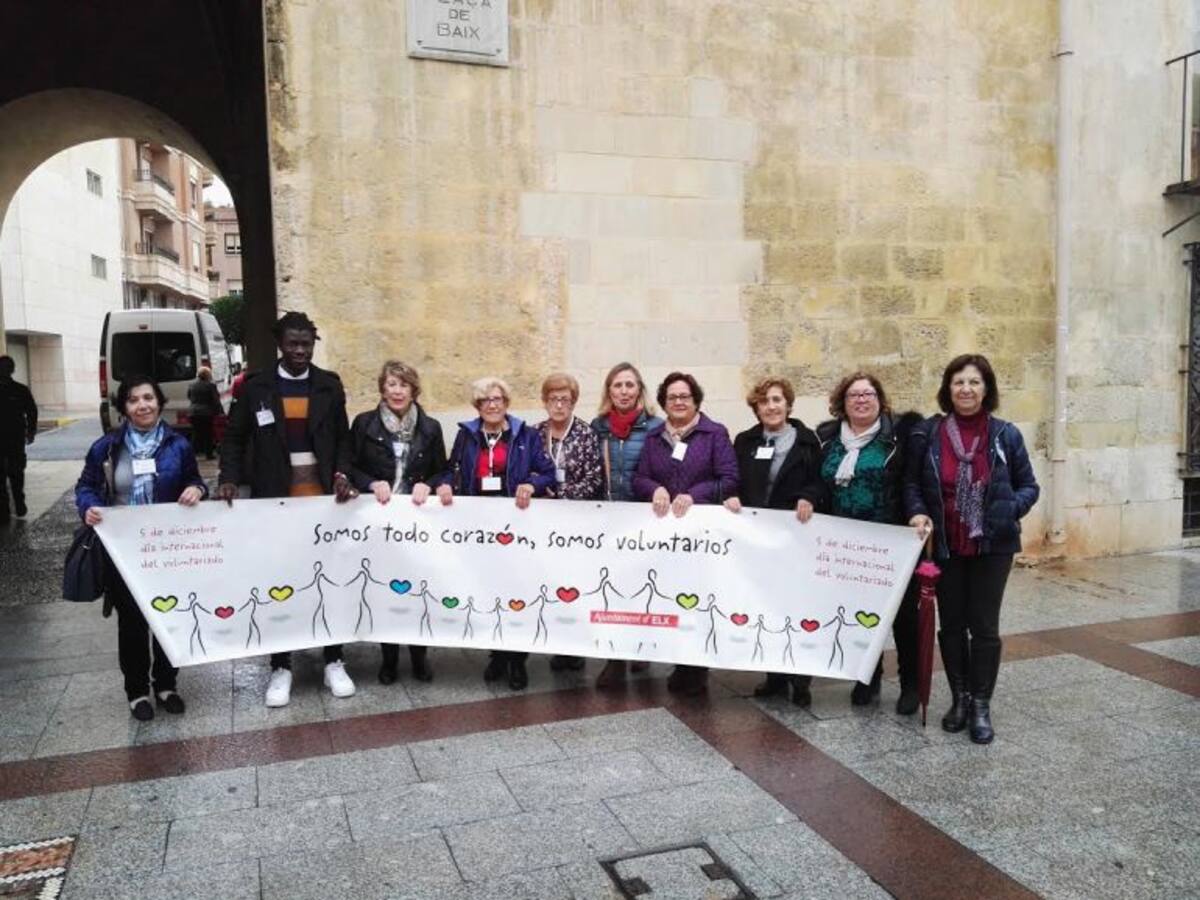 Aplauso para los voluntarios