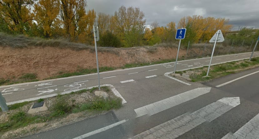 Carril bici de la antigua Carretera de Valladolid