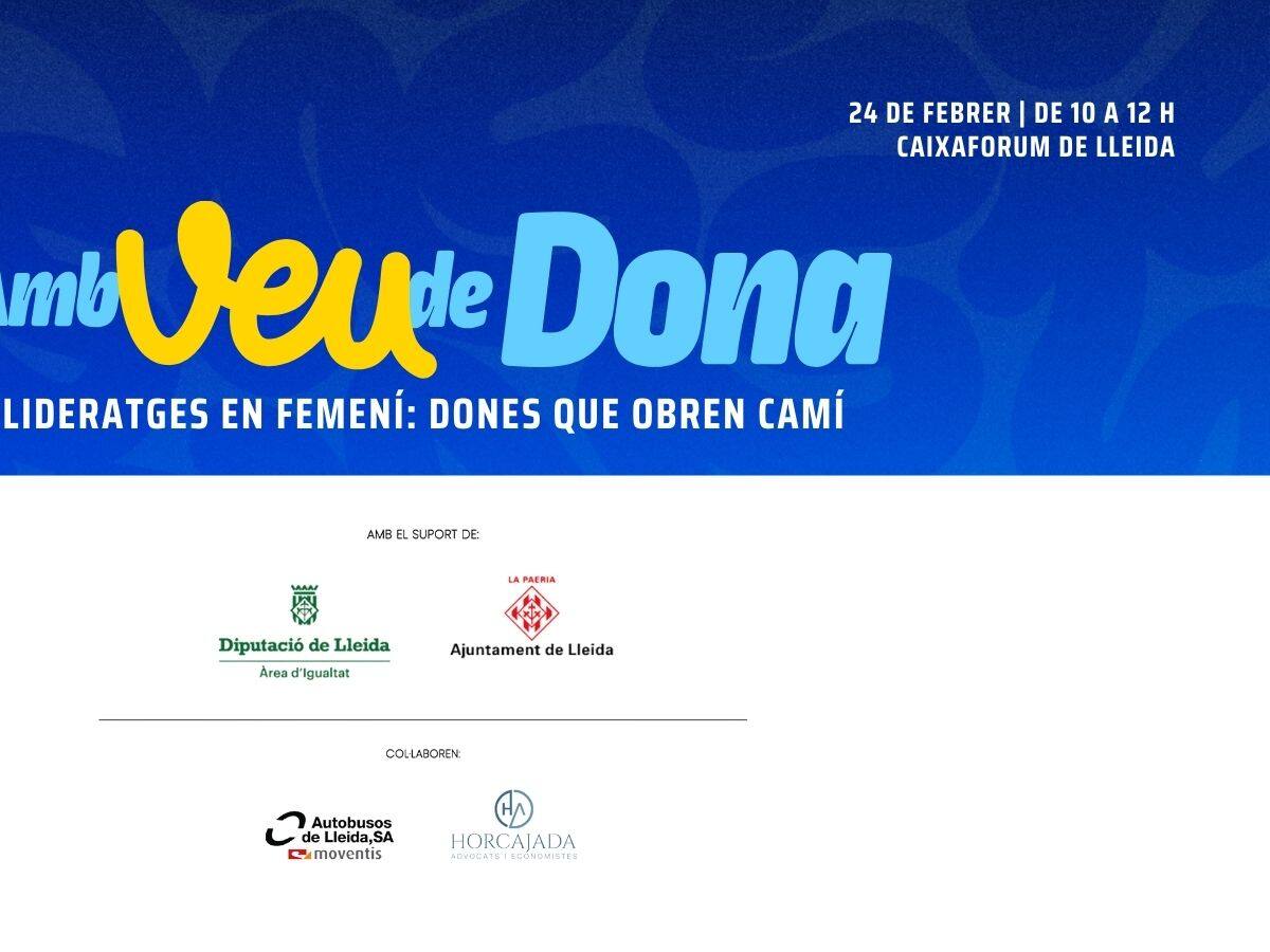 Amb veu de Dona: 'Lideratges en femení: Dones que obren camí'