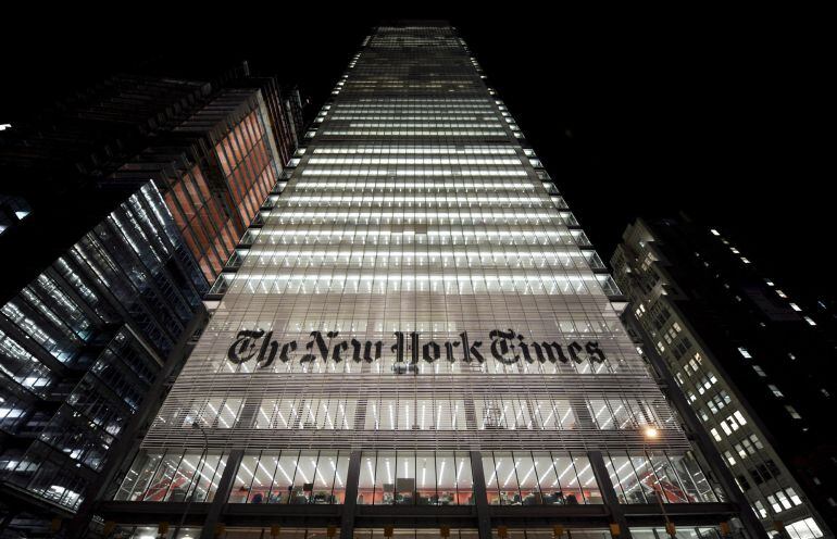 El edificio sede del &#039;New York Times&#039; en Nueva York 