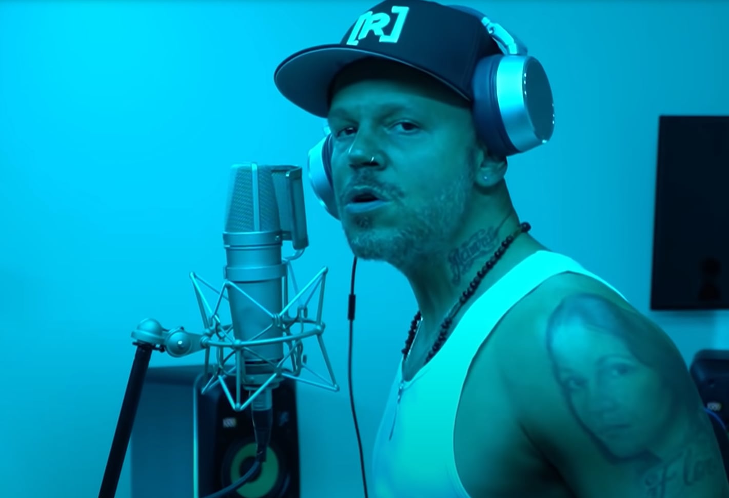 Residente en su sesión con Bizarrap.