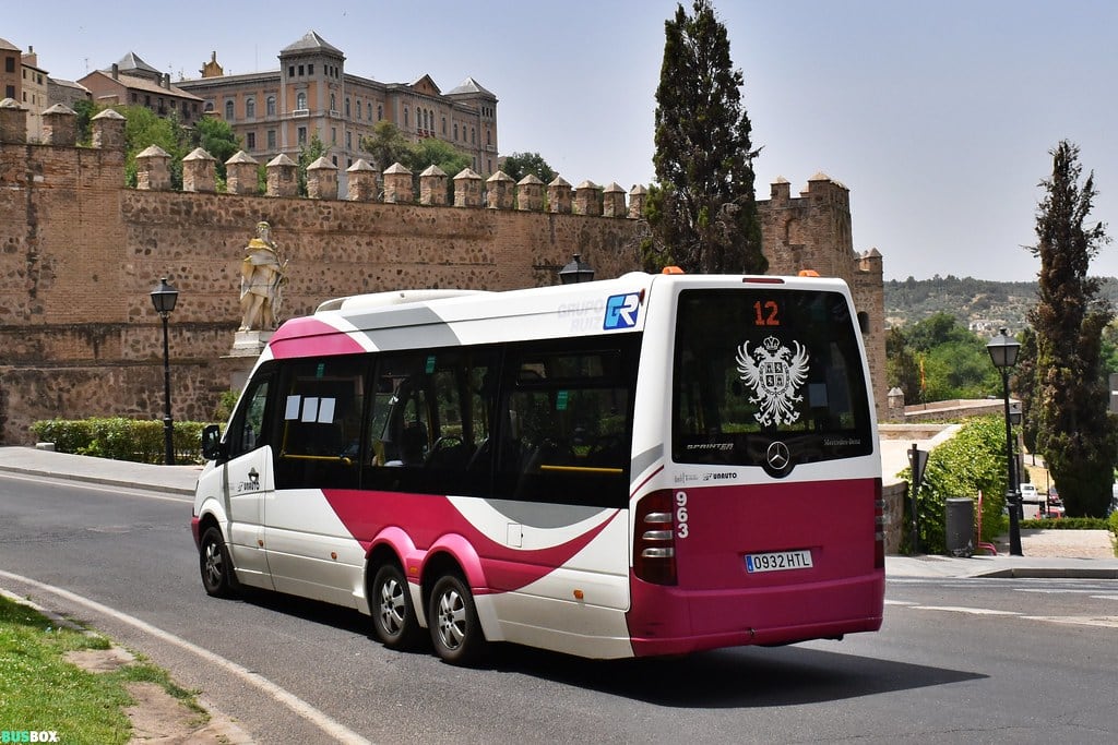 Imagen de archivo de uno de los autobuses urbanos de Toledo