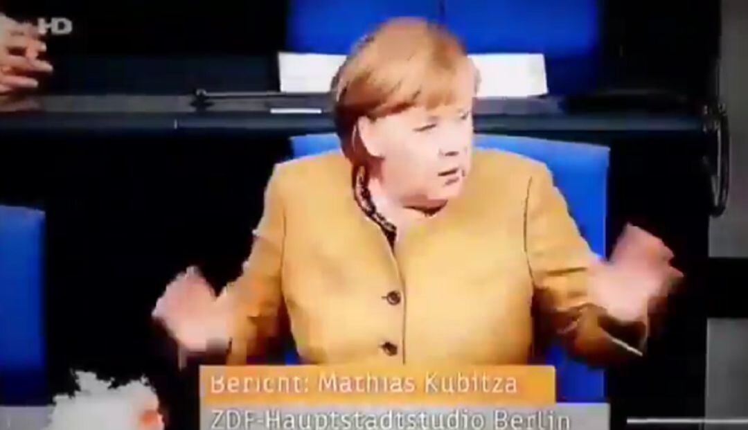 Así ha sido la reacción de Angela Merkel.