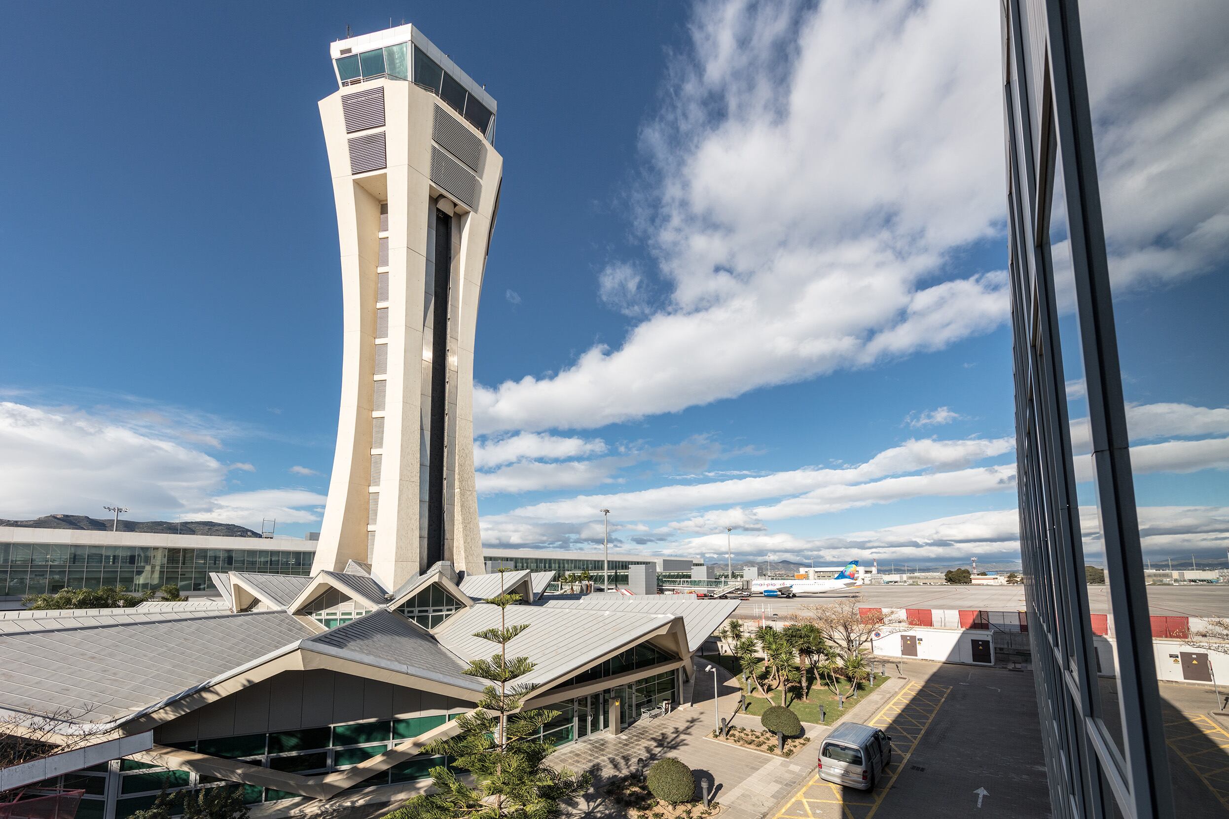 Torre del aeropuerto de Málaga