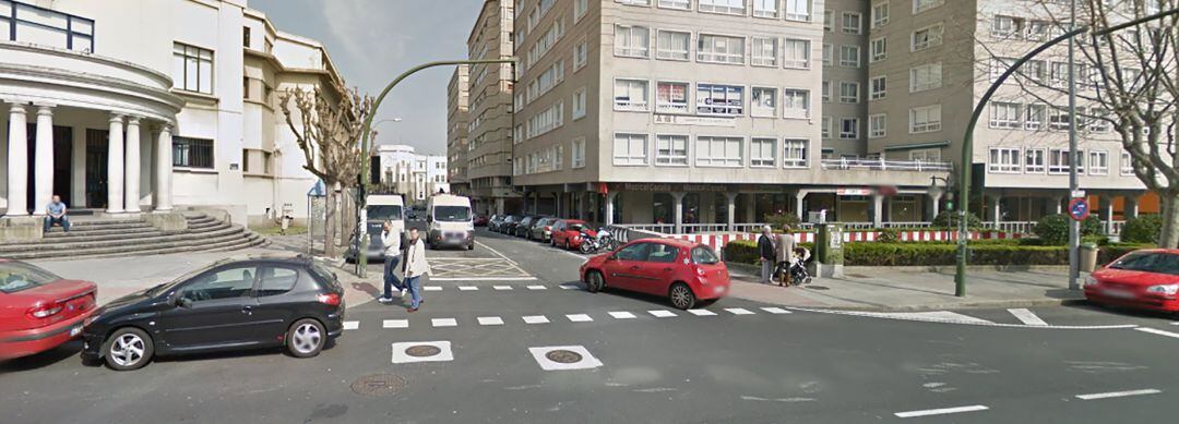 Calle Manuel Murguía ,A Coruña. Foto de recurso