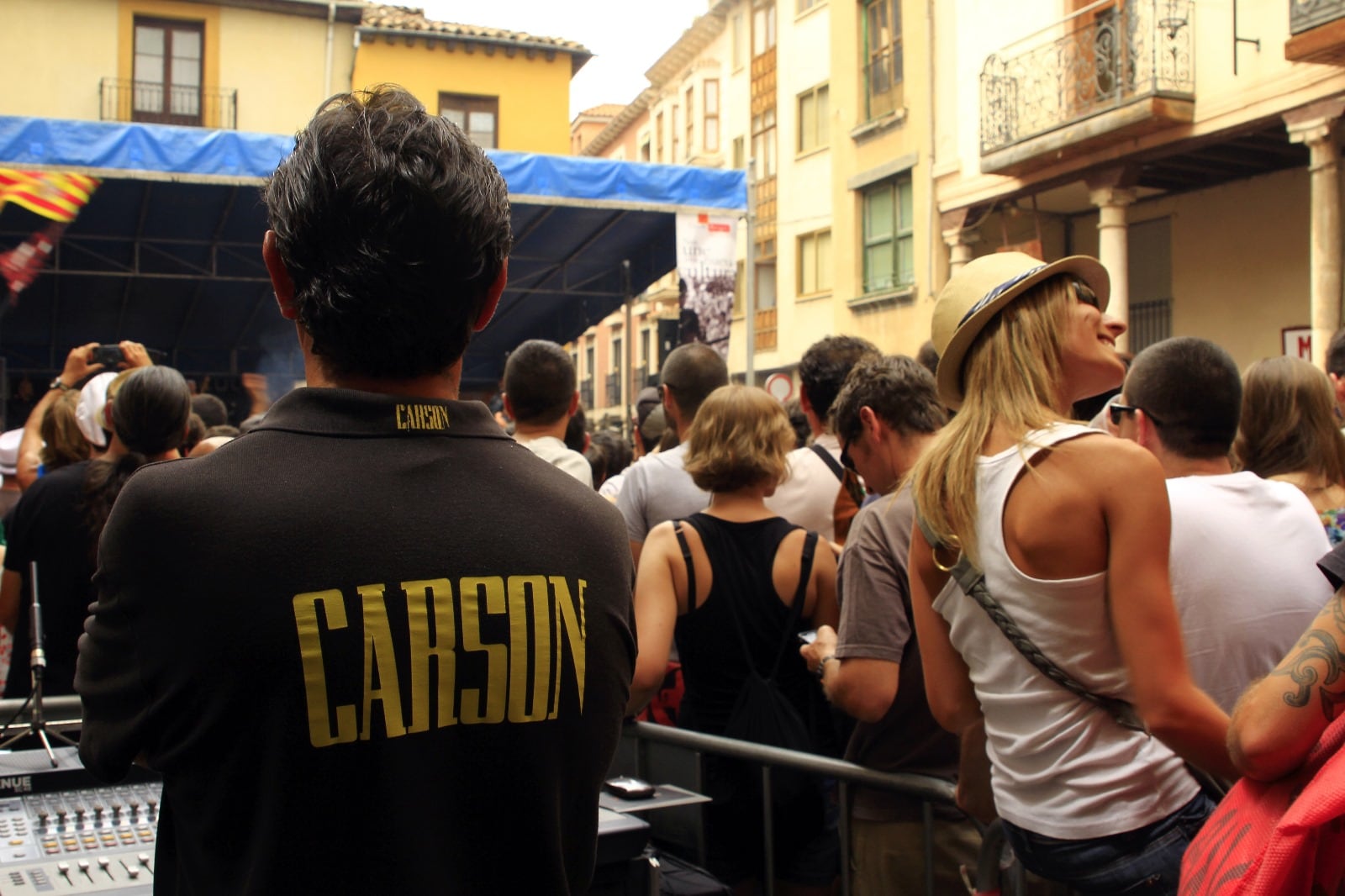 Carlos, siempre presente en la Plaza del Trigo