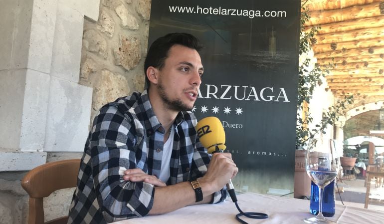 Óscar Plano en Bodegas Arzuaga 22-3-18