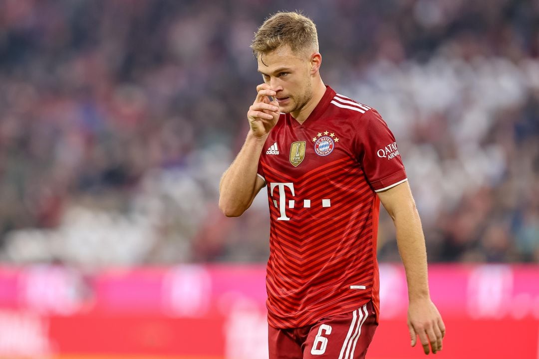 Kimmich durante un partido con el Bayern