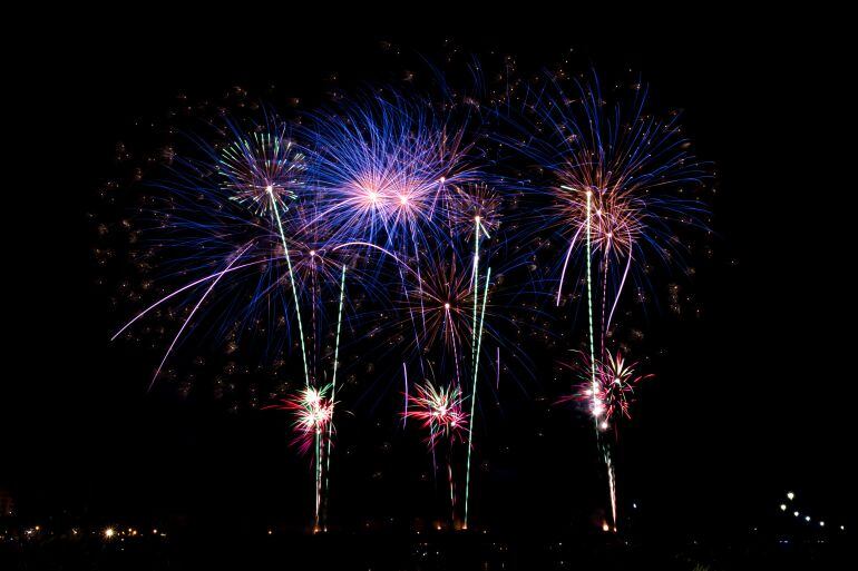 Fuegos artificiales Noche de San Juan 2016