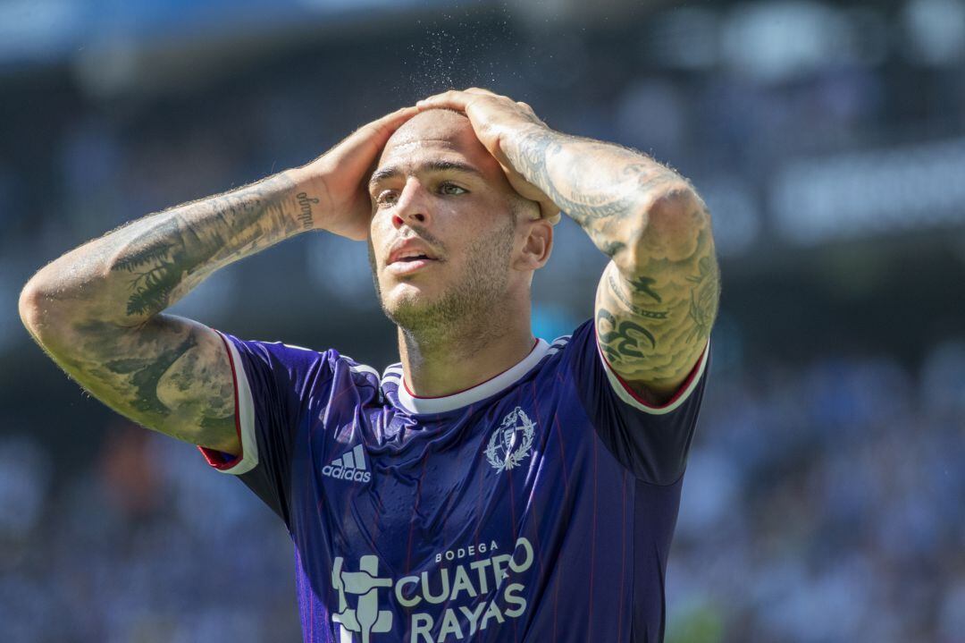 Sandro Ramírez, durante un partido de LaLiga