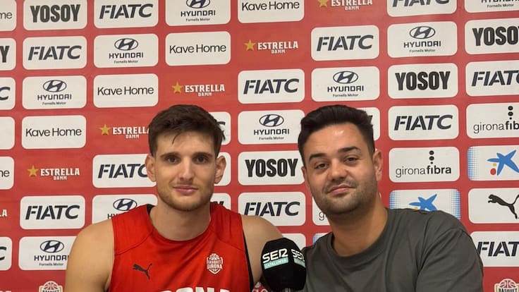 Entrevista al capità del Bàsquet Girona, Sergi Martínez.