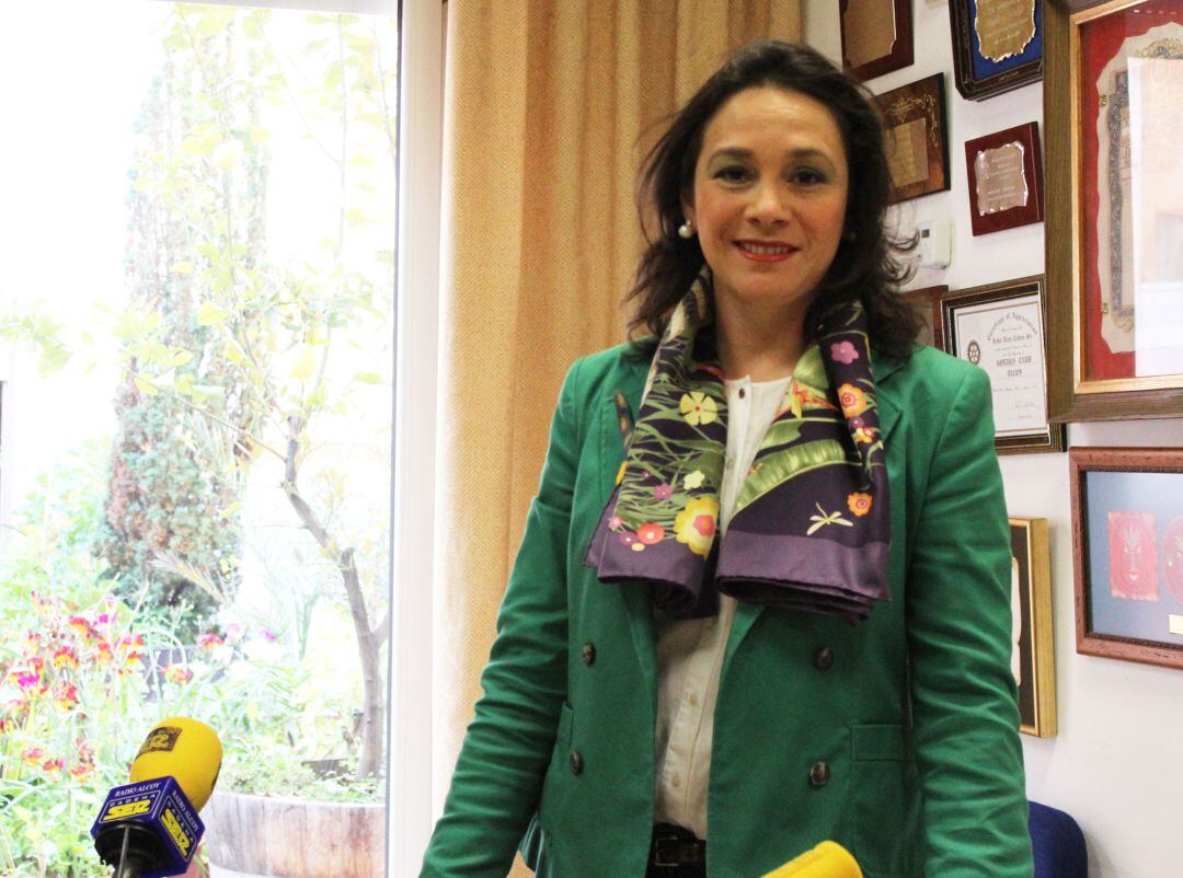 Indira Amaya, presidenta de la Asociación Provincial Turismo Alicante Interior