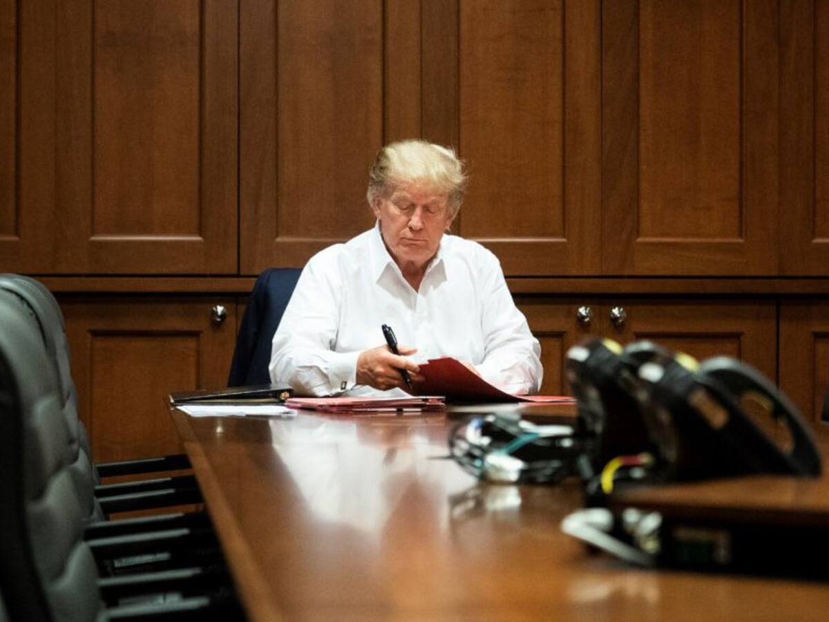 Trump: "no me sentía muy bien, pero ahora me encuentro mucho mejor"