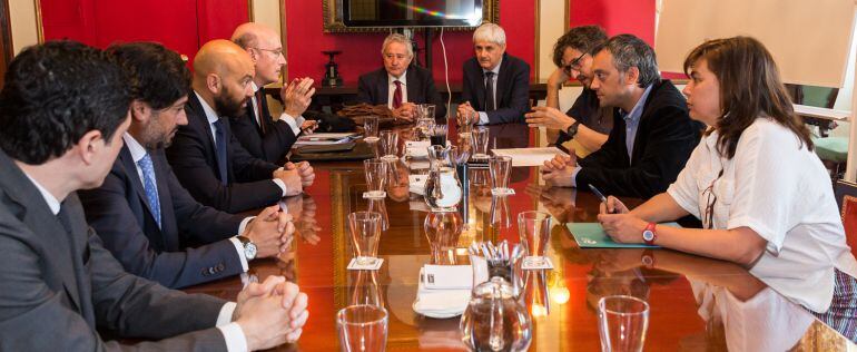 Reunión de responsables municipales con Aena