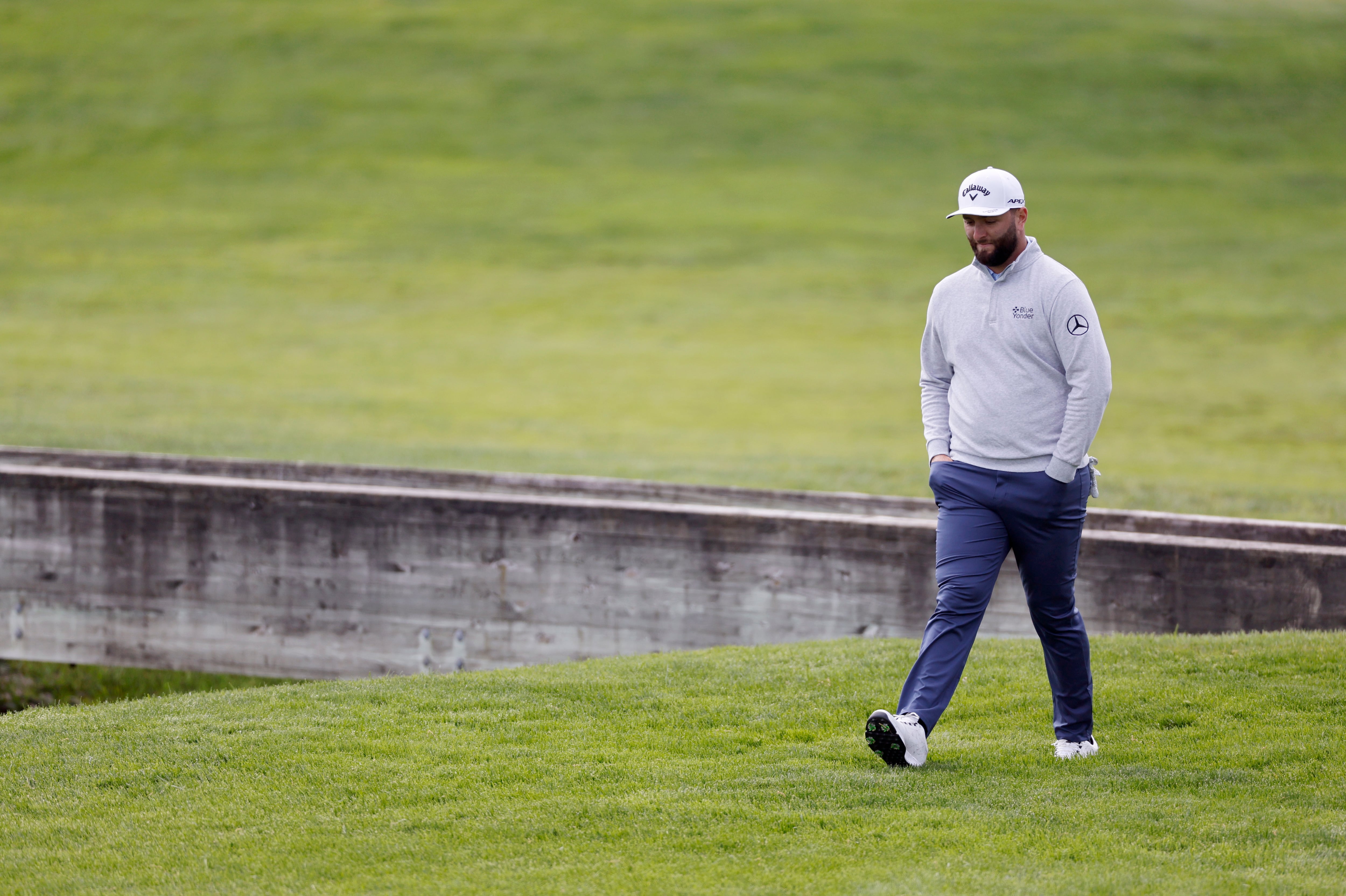 Jon Rham durante el PGA Championship