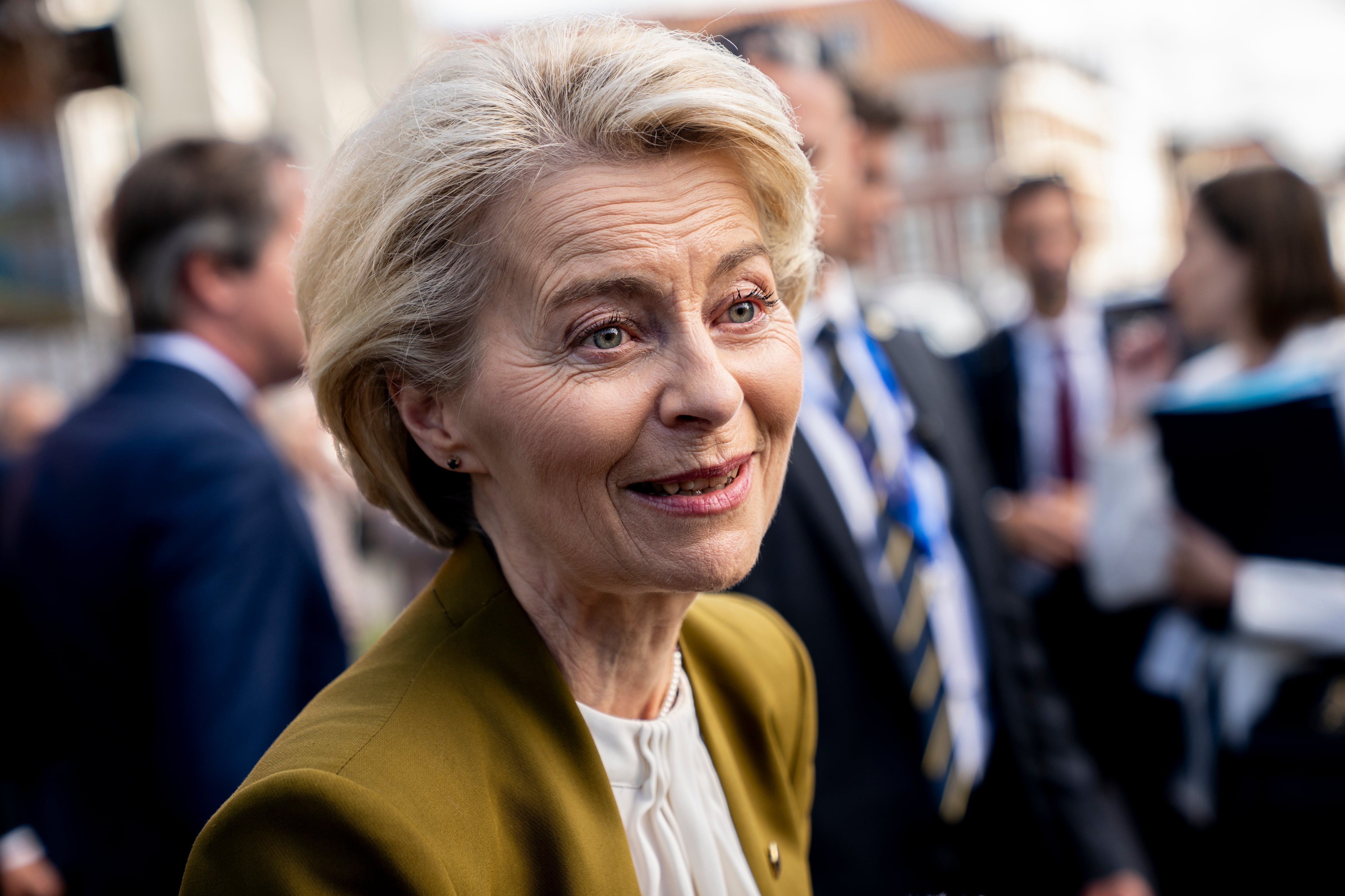 La presidenta de la Comisión Europea, Ursula von der Leyen.