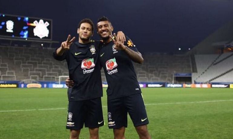 Foto que subió Neymar a su cuenta de Instagram. 