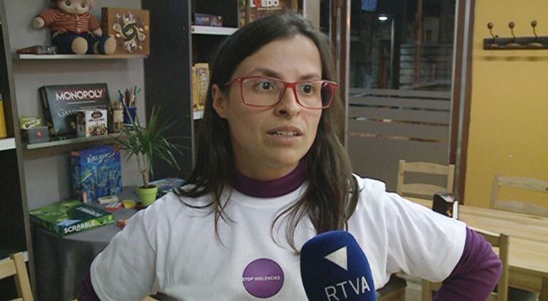 La presidenta d'Stop Violències.